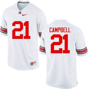 Men's Ohio State Buckeyes #21 Parris Campbell White Nike NCAA College Football Jersey Black Friday QLP7144TR